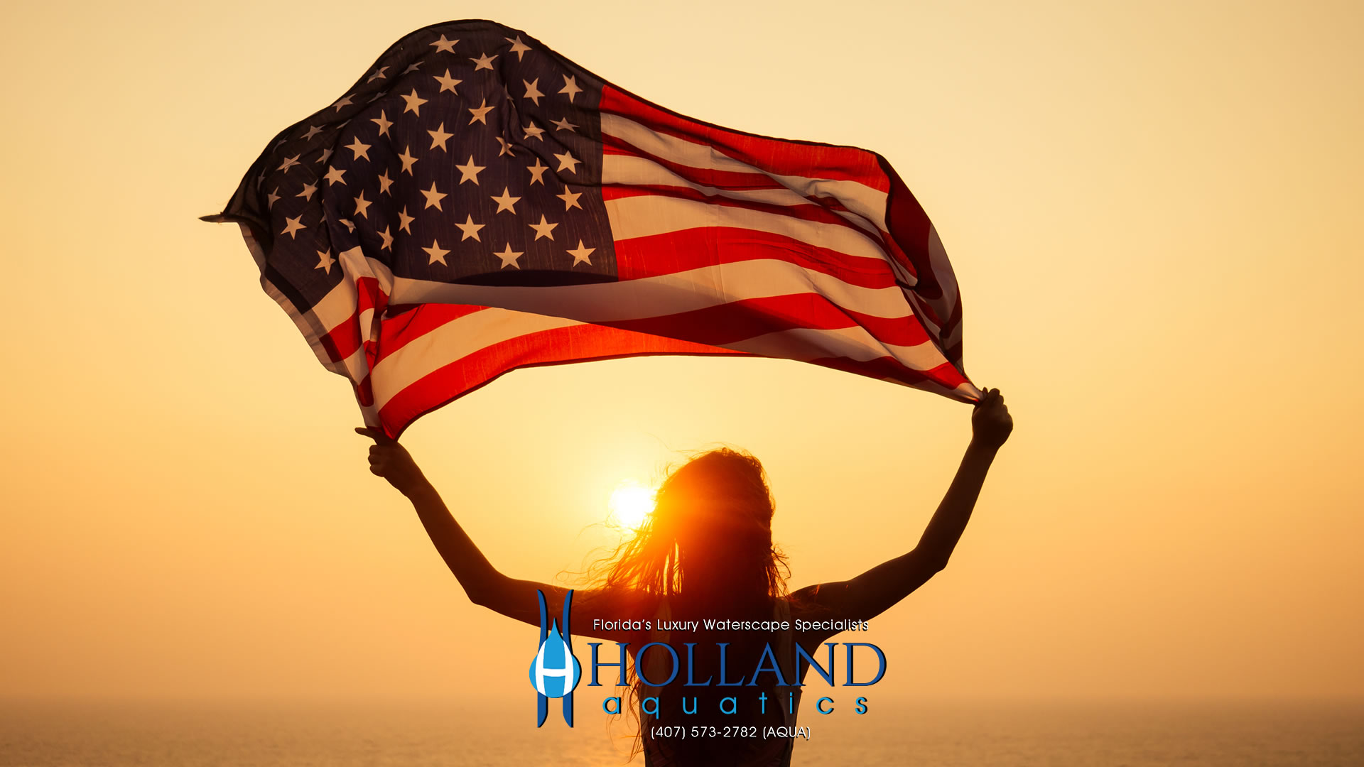 Calm or Excited, Water brings us Comfort. Reserve More, call Holland Aquatics Waterscape Design | Build today